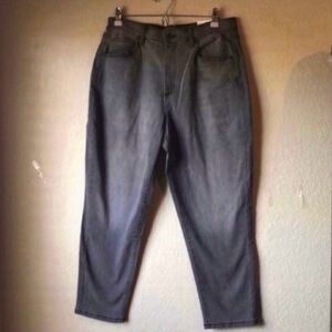 New Sonoma Jeans Light Black Gray High Rise Denim Mom Jeans Casual Women’s 10R